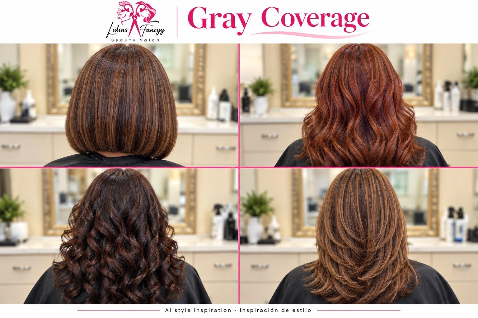 Gray Coverage — AI style inspiration / Inspiración de estilo creada con IA
